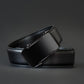 Elegant Men’s Leather Belt with Premium Automatic Buckle