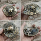 Men's 925 Sterling Silver AVP Predator Belt Buckle - Biker Punk Style