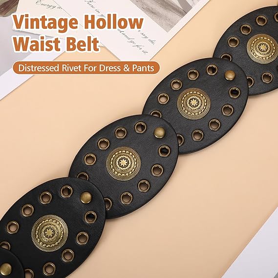 Women's Boho Disc Concho Belt – Western Cowgirl