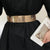 Women's Wide Western Leather Waist Cinch Belt | Solid & Versatile Dress Accessory