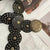 Vintage Western Metal Disc Waist Belt for Women's Dresses - Y2K Wide Fashion Band