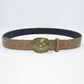Women's Floral Embossed Western Belt – Vintage Buckle