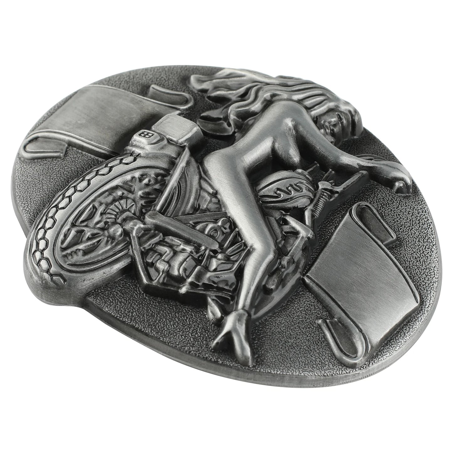 Vintage Western Belt Buckle for Men - Durable Zinc Alloy