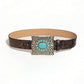 Women's Turquoise Concho Buckle Belt – Bohemian
