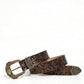 Women's 70s Concho Rodeo Vintage Belt – Snap Buckle