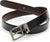 Men's Reversible Leather Dress Belt – Gunmetal Buckle