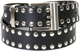 Men's Genuine Cowhide Biker Belt – Original Design