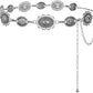 Women's Western Metal Concho Chain Belt – 3 Colors