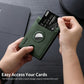Men’s Airtag Wallet – Genuine Leather Bifold Slim Wallet with RFID Blocking & Money Clip