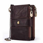 Anti-theft brush wallet