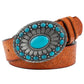 Embossed Women's Decorative Belt European And American Style Retro