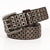 Men’s Hollow Rivet Leather Belt – Cowhide Pin Buckle