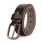 Men's Leather Pin Buckle Belt – Head Layer Cowhide
