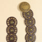 Boho Y2K Western Chic Belt - Wide Geometric PU Leather for Skirts & Pants