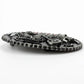 Unisex Metal Wolf Belt Buckle - Western Biker Style for Men & Women