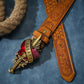 Antique Western Sword Heart Belt Buckle - Unisex Metal Gift