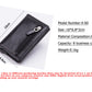 Carbon Fiber RFID Blocking Wallet – Slim Minimalist Metal Card Holder for Men & Women, Double-Sided Credit Card Case with Magnetic Closure