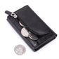 Carbon Fiber RFID Blocking Wallet – Slim Minimalist Metal Card Holder for Men & Women, Double-Sided Credit Card Case with Magnetic Closure