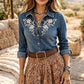 Women's Vintage Metal Buckle Leather Belt