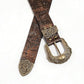 Women's 70s Concho Rodeo Vintage Belt – Snap Buckle
