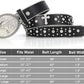 Unisex Punk Cowboy Belt – Western Bull Buckle