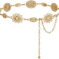 Women's Silver Western Concho Waist Chain