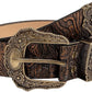 Women's 70s Concho Rodeo Vintage Belt – Snap Buckle