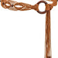 Women's Boho Braided Wax Rope Belt – Tassel Design