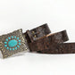 Women's Turquoise Concho Buckle Belt – Bohemian