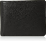 Classic Leather Bifold Wallet with Pull-Out ID Holder