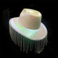 Western Diamond Tassel Illusion Cowboy Hat