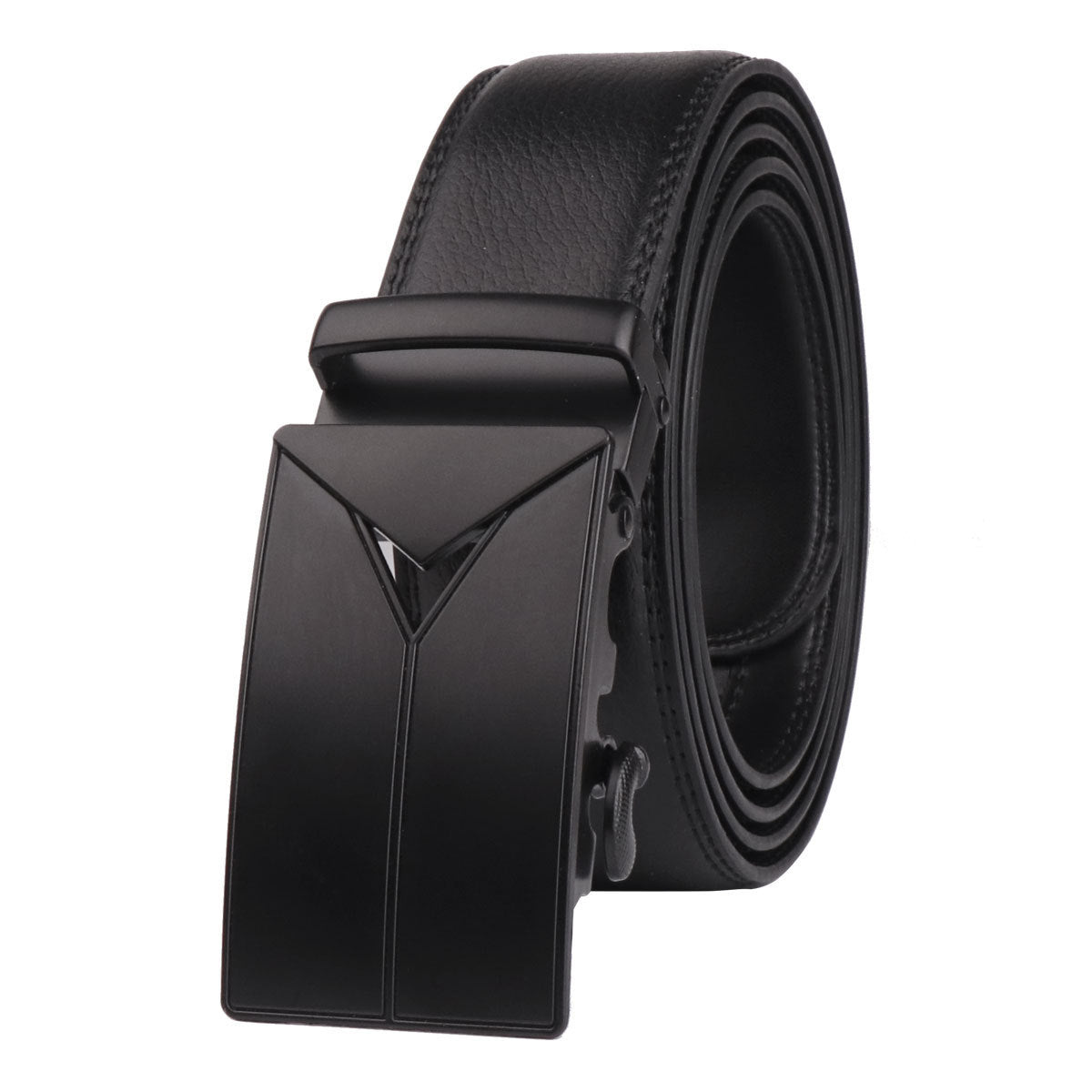 Men’s Statement Leather Pin Buckle Belt