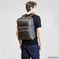 Men's Waxed Full Grain Leather Business Rucksack – 17