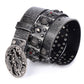 Punk Rivet Leather Belt for Men & Women