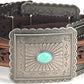 Women's Turquoise Concho Western Belt – Ariat Style