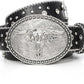 Unisex Punk Cowboy Belt – Western Bull Buckle