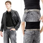Unisex Three-Row Studded Punk Leather Belt – Y2K Goth