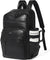 Women's Beige and Brown Faux Leather Laptop Backpack with 17 Inch Laptop Compartment