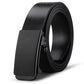 Men’s Leather Automatic Buckle Belt – Two-Layer Cowhide