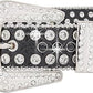 Men's Fashion Rhinestone Studded Belt – Western Bling