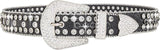 Men's Fashion Rhinestone Studded Belt – Western Bling