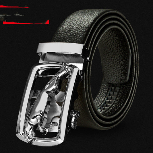Men’s Scratch-Resistant Microfiber Belt – Automatic Buckle