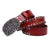 Top Layer Cowhide Rivet Punk Biker Belt