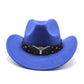 Polyester Retro Jazz Western Cowboy Hat