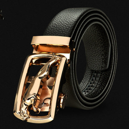 Men’s Scratch-Resistant Microfiber Belt – Automatic Buckle