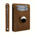 Men’s Genuine Leather Slim Bifold Wallet with Airtag Holder, RFID Blocking, Front Pocket Wallet