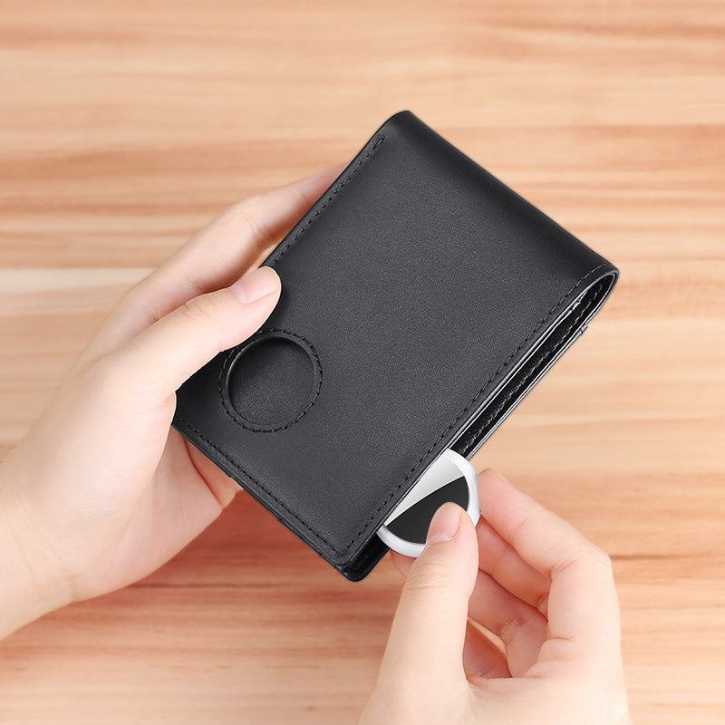Legend Ultimate Men's Leather Tracker Wallet – Premium Genuine Leather, Compact, & RFID Enabled
