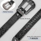 Unisex Rhinestone Skull Belt – Punk Fashion Studded