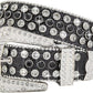 Men's Fashion Rhinestone Studded Belt – Western Bling