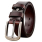 First Layer Genuine Cowhide Leather Men’s Casual Belt